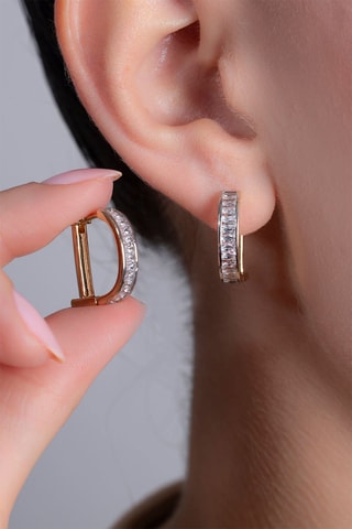 Orecchini a cerchio - Dorato