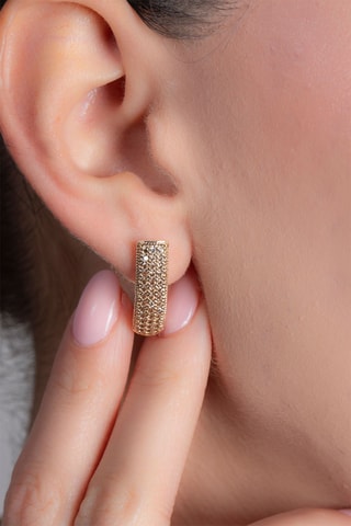 Orecchini a cerchio - Dorato