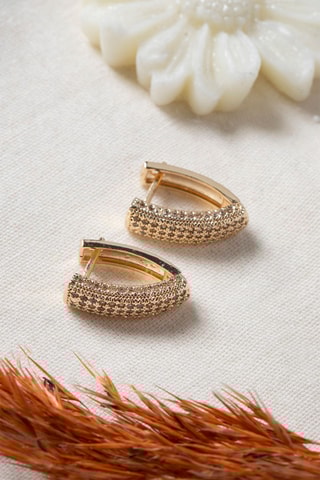 Orecchini a cerchio - Dorato