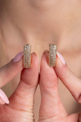 Orecchini a cerchio - Dorato