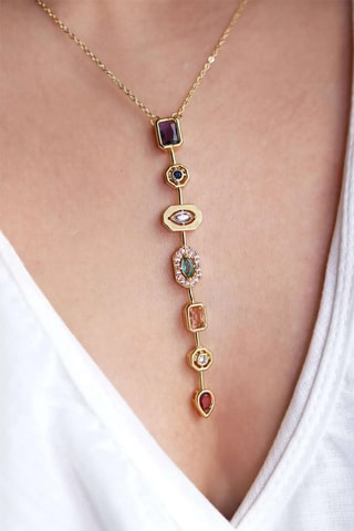 Collier - Zircons