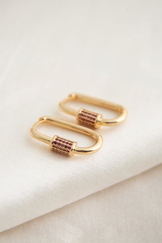 Orecchini a cerchio - Zirconi