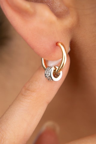 Orecchini a cerchio - Zirconi