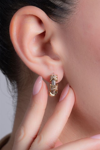 Créoles - Doré et argenté