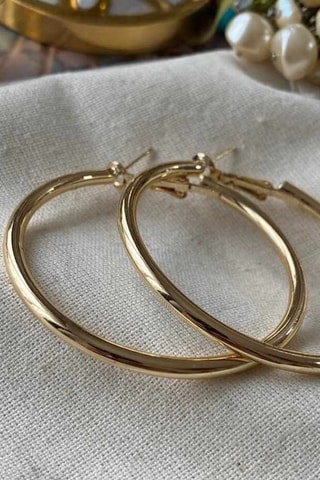 Orecchini a cerchio - Dorato