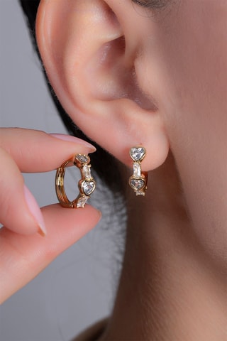 Orecchini a cerchio - Dorato