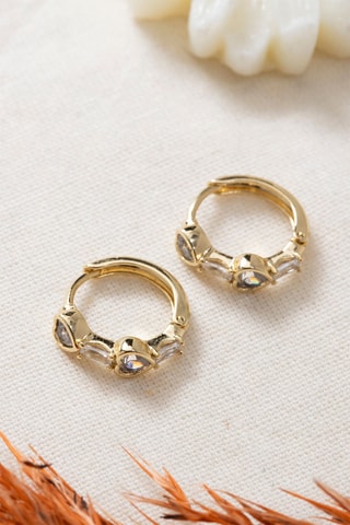 Orecchini a cerchio - Dorato