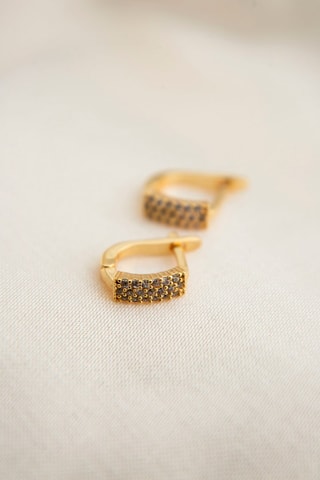 Orecchini a cerchio - Dorato