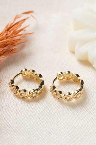 Orecchini a cerchio - Dorato
