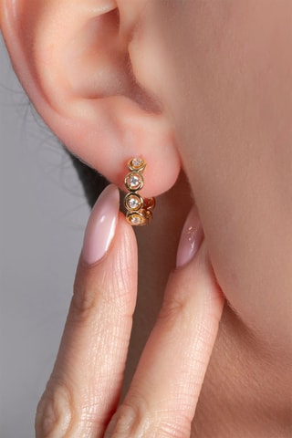 Orecchini a cerchio - Dorato