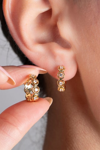 Orecchini a cerchio - Dorato