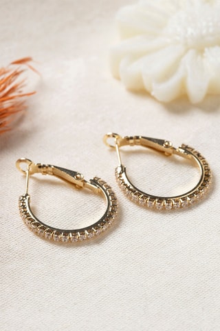 Orecchini a cerchio - Dorato