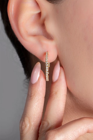 Orecchini a cerchio - Dorato