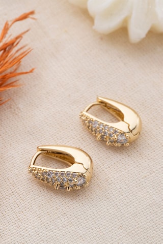 Orecchini a cerchio - Dorato