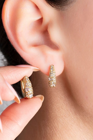 Orecchini a cerchio - Dorato