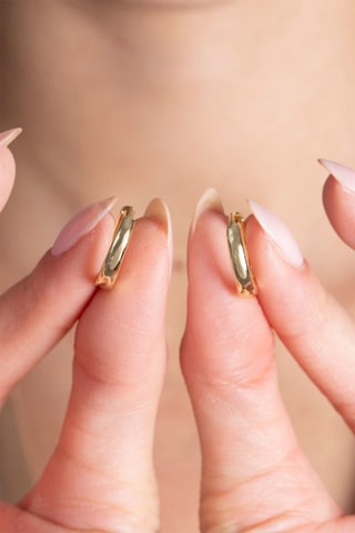 Orecchini a cerchio - Dorato