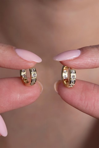 Orecchini a cerchio - Dorato