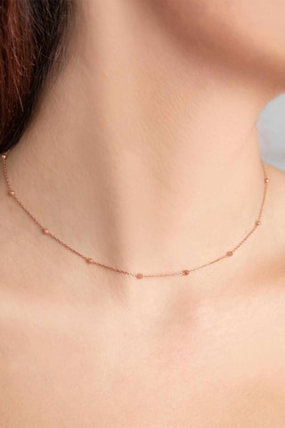 Collier - Doré rose