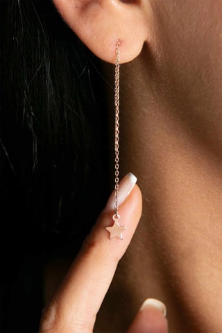 Orecchini - Dorato rosa