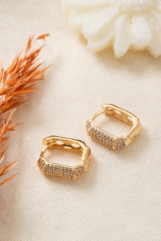 Orecchini a cerchio - Dorato