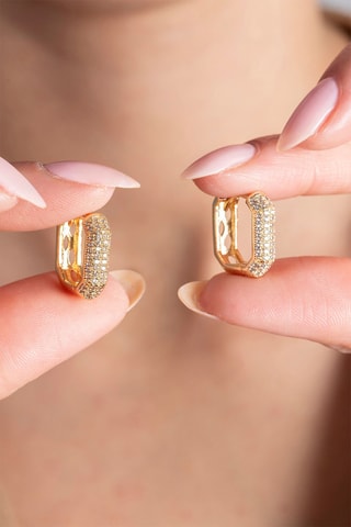 Orecchini a cerchio - Dorato