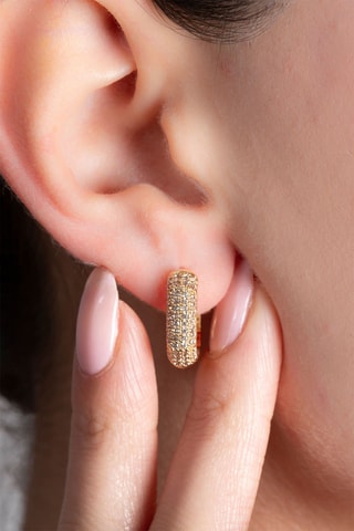 Orecchini a cerchio - Dorato