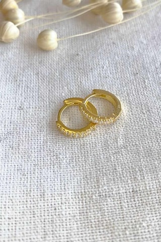 Orecchini a cerchio - Dorato