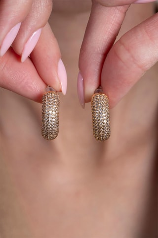 Orecchini a cerchio - Dorato