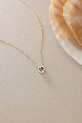 Collier - Doré et blanc