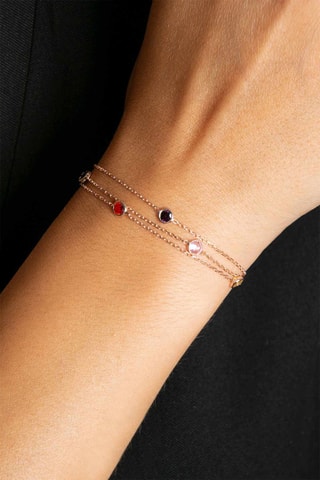 Bracelet - Doré rose et orange