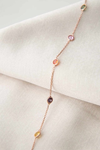 Bracelet - Doré rose et orange