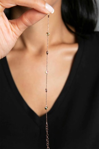 Bracelet - Doré rose et orange