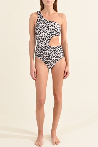 Costume intero asimmetrico - Nero - Molly Bracken