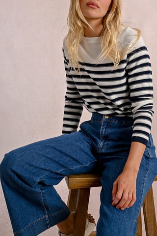 Maglia - Bianco e navy