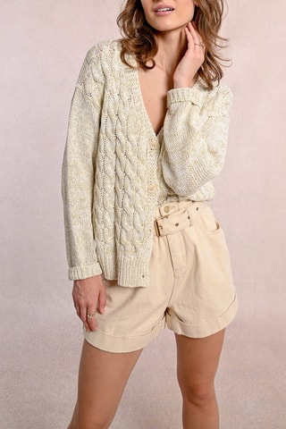 Cardigan - Ecrù melange