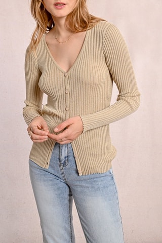 Cardigan - Beige