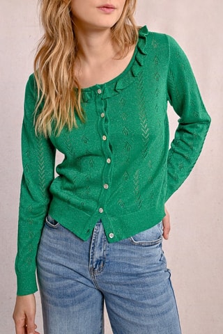 Cardigan - Verde