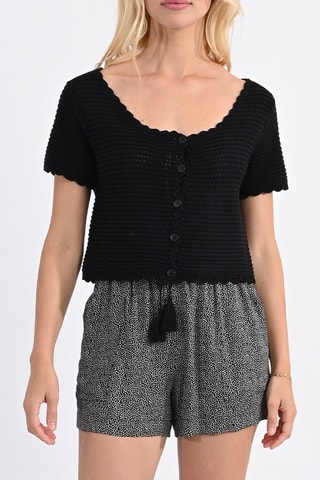 Cardigan - Nero - Molly Bracken