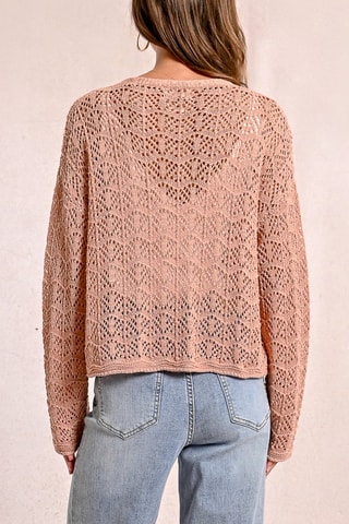 Casaco de malha - Rosa