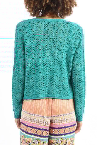 Cardigan - Verde smeraldo - Molly Bracken