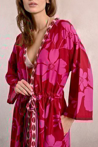 Kimono - Bordeaux e rosso