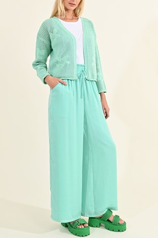 Cardigan - Verde acqua - Lili Sidonio