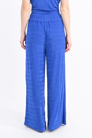 Pantaloni a vita alta - Blu elettrico - Molly Bracken