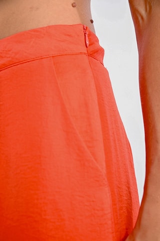 Pantaloni a vita alta - Corallo