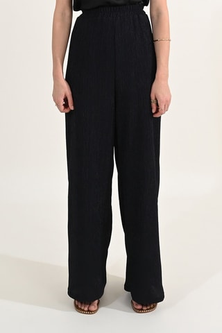 Broek Hoge Taille - Marineblauw - Molly Bracken