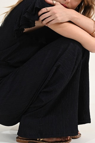 Broek Hoge Taille - Marineblauw - Molly Bracken