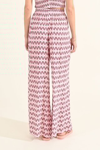 Pantaloni a vita alta - Rosa - Molly Bracken