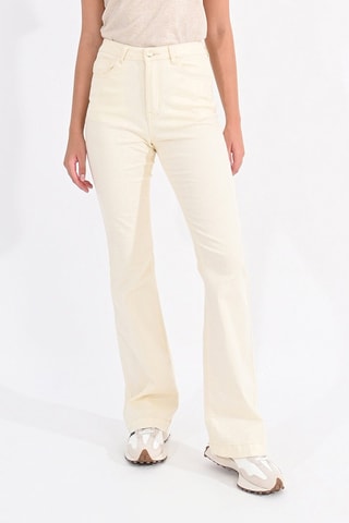 Jeans a vita alta - Bianco - Molly Bracken