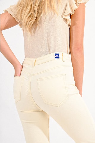Jeans a vita alta - Bianco - Molly Bracken