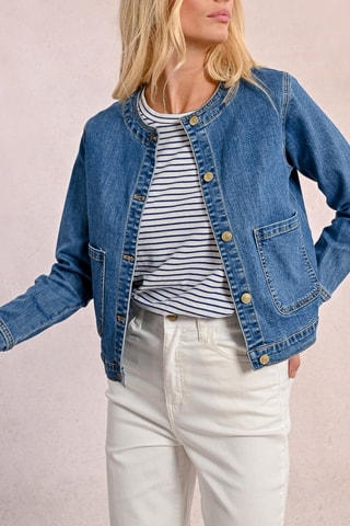 Giacca in jeans - Blu